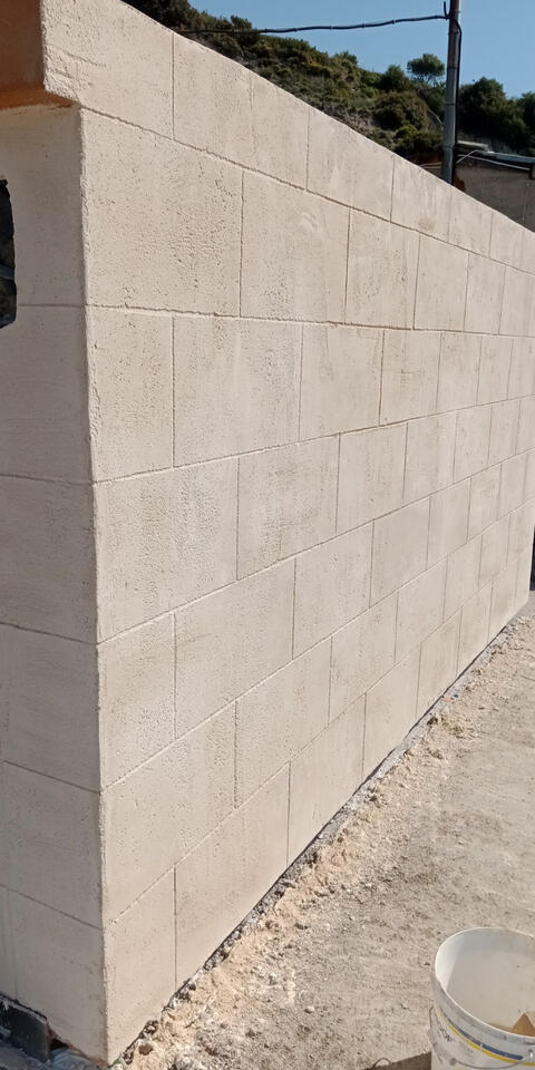 Σοβάτισμα σε στυλ πετρας